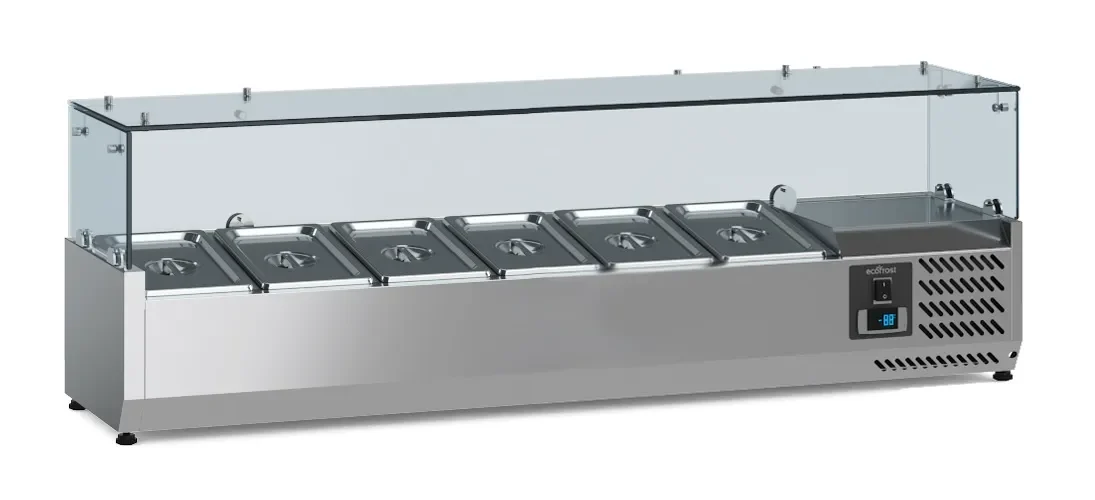 GEKOELDE OPZETVITRINE 1/3 GN x 6 - Main Image