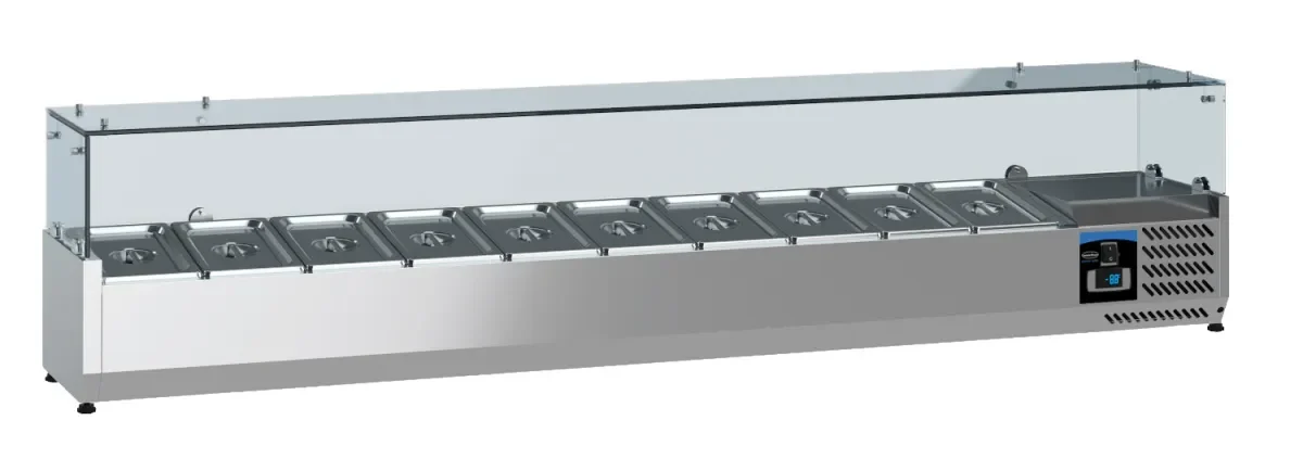 GEKOELDE OPZETVITRINE 1/4 GN x 10 - Main Image