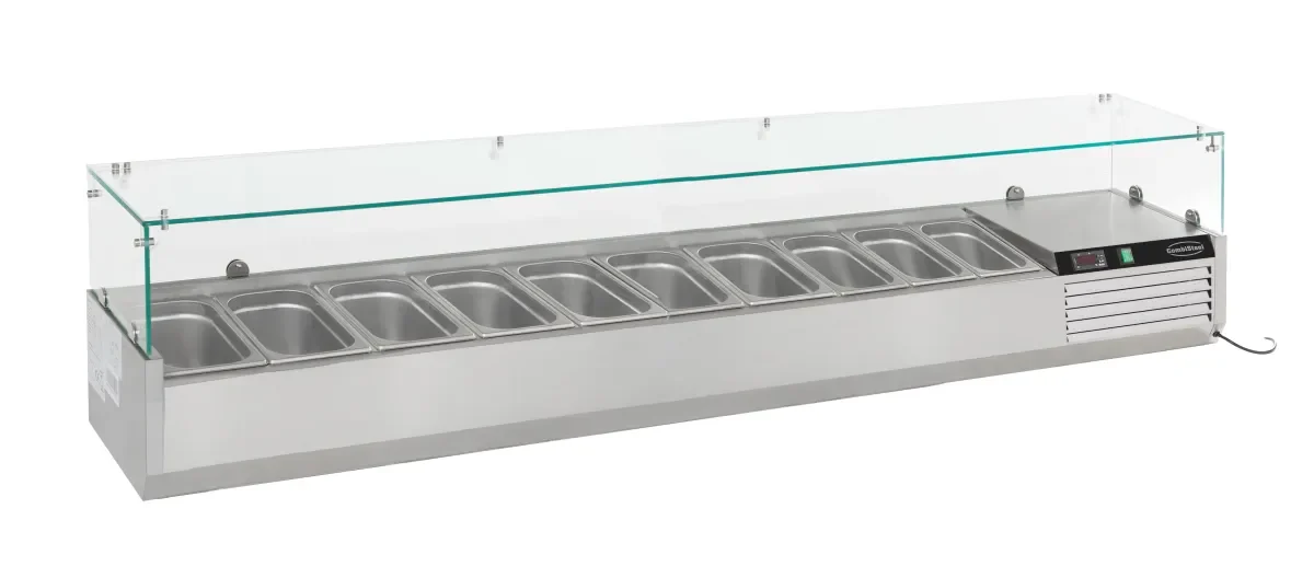 GEKOELDE OPZETVITRINE 1/4 GN x 10 - Main Image