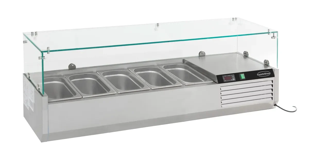 GEKOELDE OPZETVITRINE 1/4 GN x 5 - Main Image