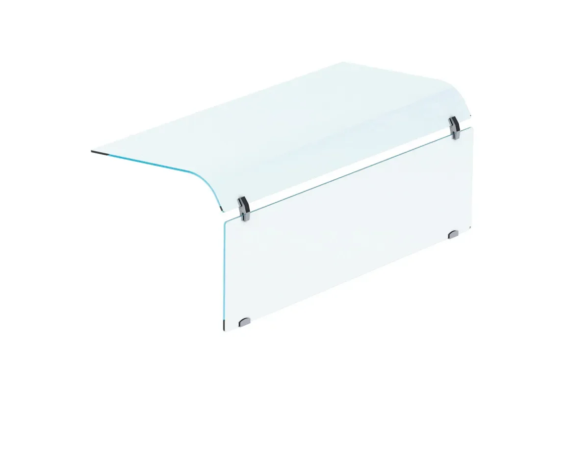 GESLOTEN GEBOGEN GLAS AAN 1-ZIJDE 3/1 - Main Image