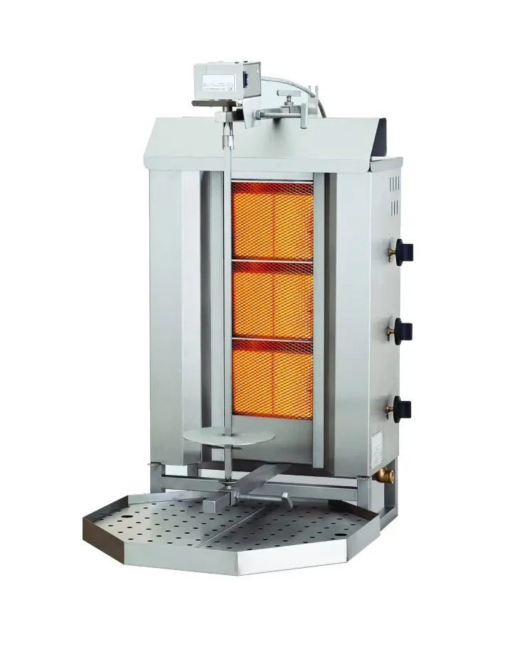 GYROS GRILL GAS MOTOR BOVEN 3 HITTEZONES - Main Image