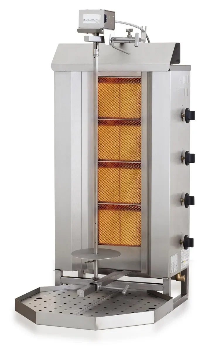 GYROS GRILL GAS MOTOR BOVEN 4 HITTEZONES - Main Image