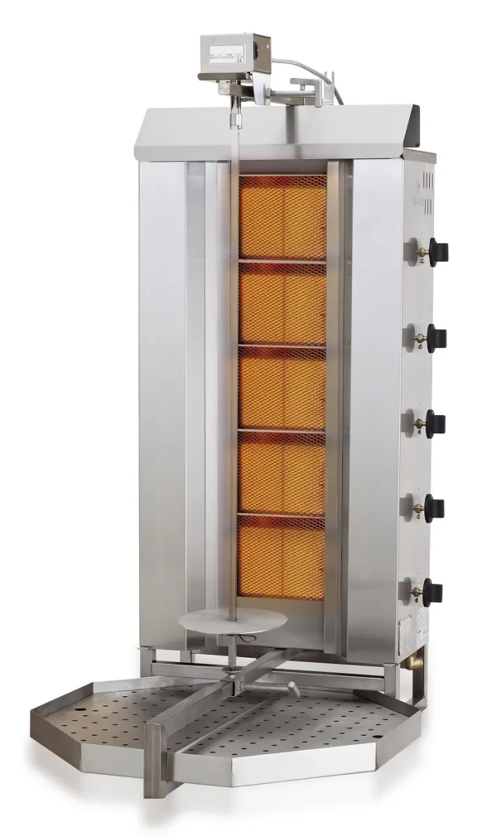 GYROS GRILL GAS MOTOR BOVEN 5 HITTEZONES - Main Image