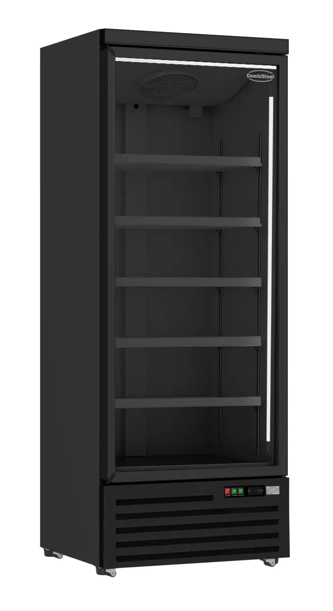 KOELKAST 1 GLASDEUR ZWART JDE-600R BL - Main Image