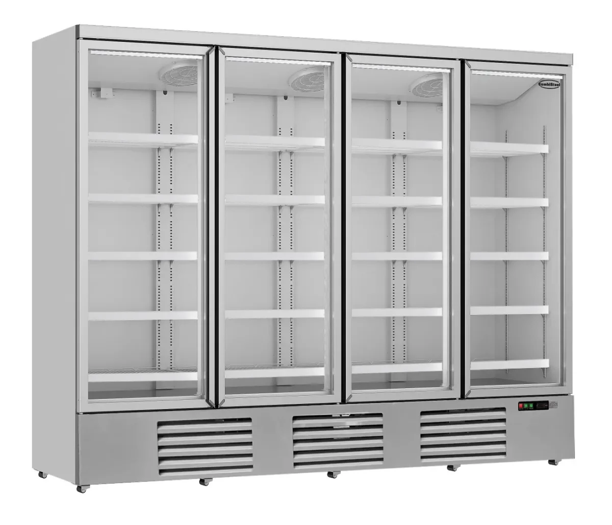 KOELKAST 4 GLASDEUREN JDE-2025R *TRANSPORT OP AANVRAAG* **Let op, er is sprake van een hogere inschakelstroom waardoor een automaat met C karakteristiek noodzakelijk is.** - Main Image
