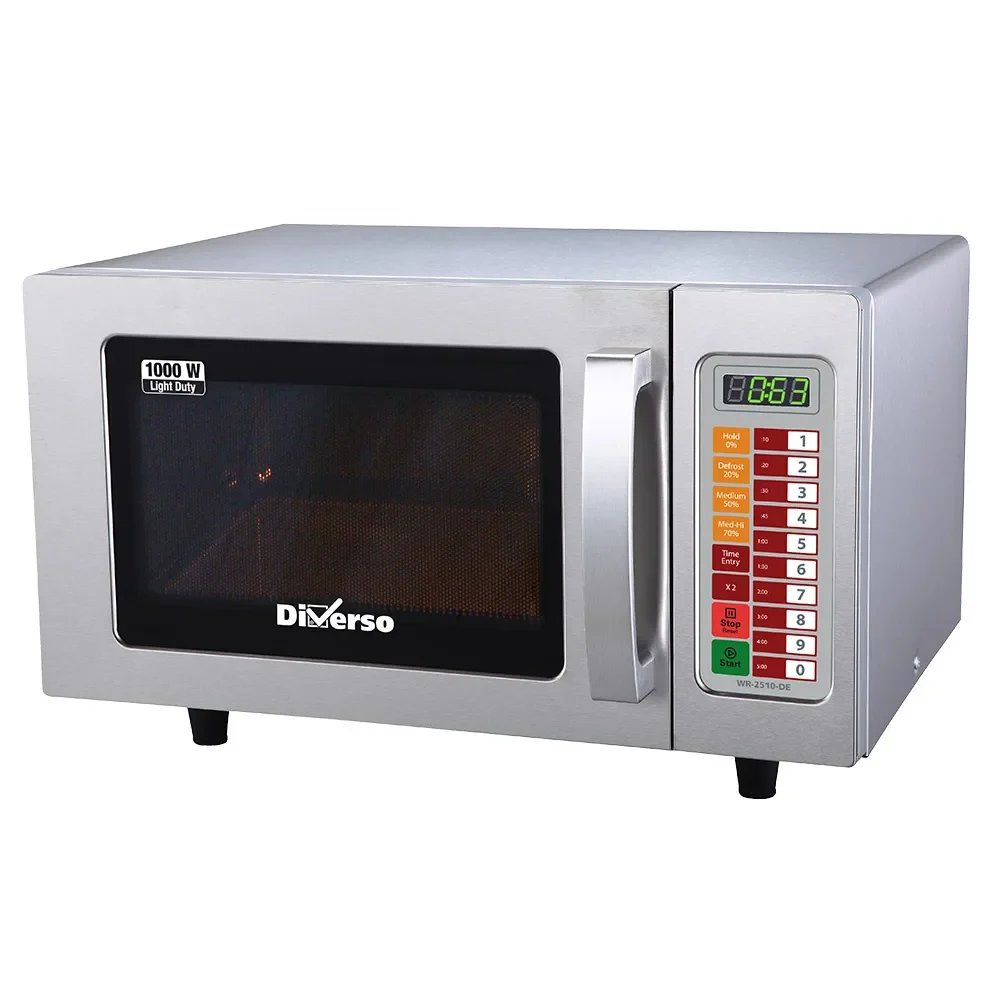 Microgolfoven in RVS, 1000 W. (25 Lt), digitaal - Main Image