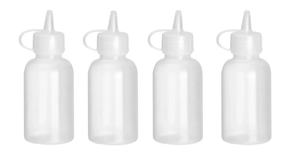 Mini saus dispenser - set van 4 stuks. - Main Image