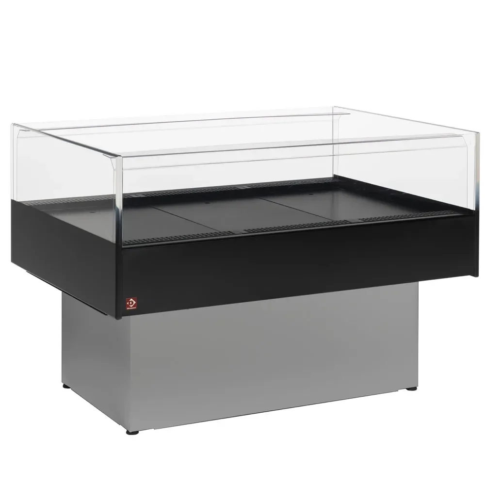 Panoramische gekoelde self-service toonbank - GRIJS/ZWART - Main Image