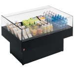 Panoramische gekoelde self-service toonbank - ZWART - Image 2