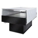Panoramische gekoelde self-service toonbank - ZWART - Image 4