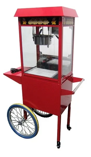 POPCORNMACHINE INCL. WIELEN - Main Image