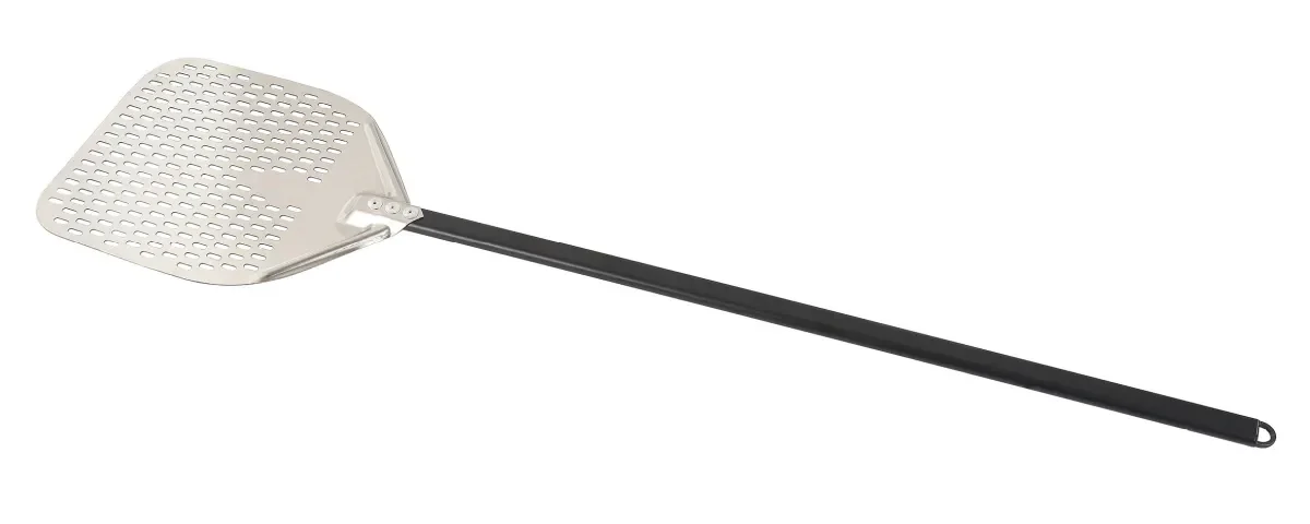 RVS PIZZASCHEP RECHTHOEKIG 30-120 GEPERFOREERD - Main Image