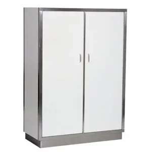 RVS SERVIESKAST 1 DEUR 5 LEVELS 680 - Main Image