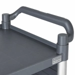 SERVEERWAGEN DEMONTABEL 3 BLADEN INCL. ZIJPANELEN - Image 3