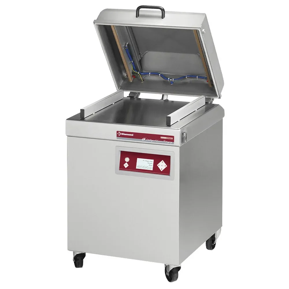 Vacuümmachine, inox kamer 500x520xh200 mm - 63 m3/h LCD-scherm - Main Image