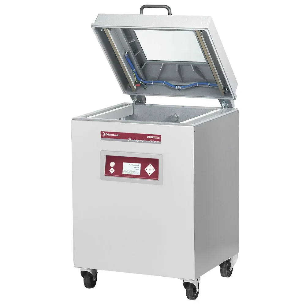 Vacuümmachine, inox kamer 500x520xh230 mm - 63 m3/h LCD-scherm - Main Image