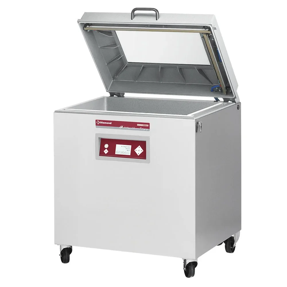 Vacuümmachine, inox kamer 800x500xh235 mm - 100 m3/h LCD-scherm - Main Image