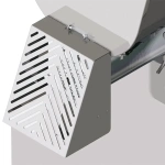 Vleesmolen in R.V.S. N° 42, Ø 4.5 mm, 800/1000 kg/h, op wielen - Image 2